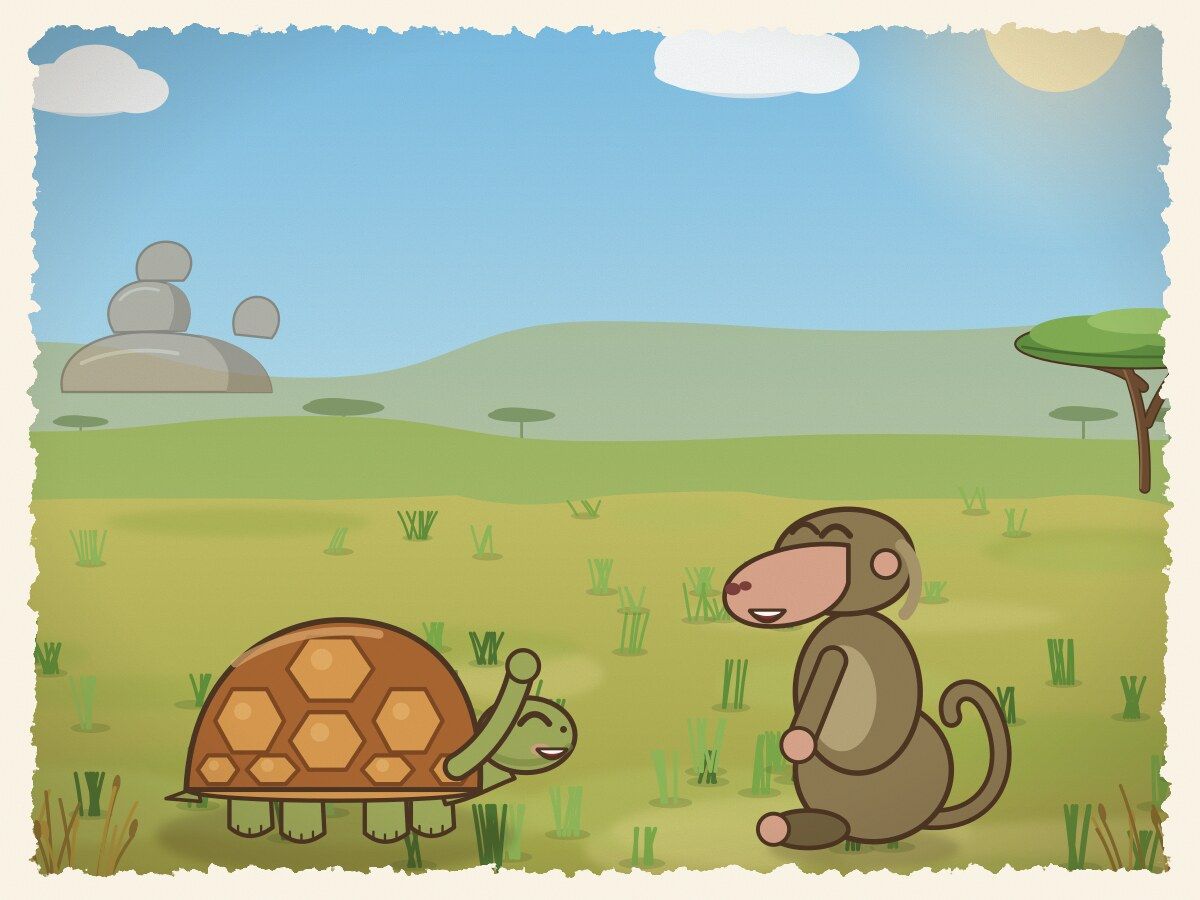 The Tortoise and the Baboon — Kamba naGudo