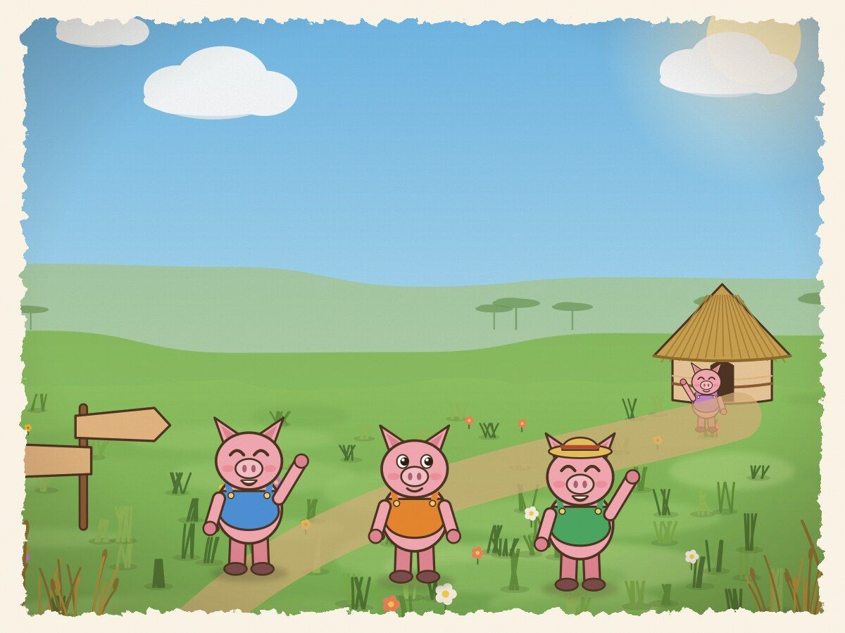 The Three Little Pigs — Vana veNguruve Vatatu
